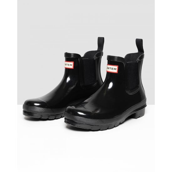 Hunter Original Chelsea Glanz Damesboots - Image 1
