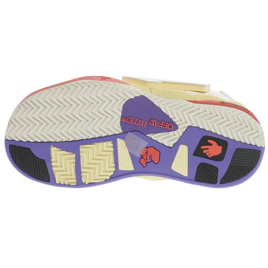 Gebroken witte lage puzzel Couture witte sneakers - Image 4