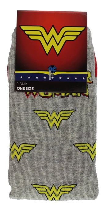 Wonder Woman Sokken voor Dames | Casual Fancy Dress Kleurrijke Novelty Sokken | Wonder Woman Cadeaus - Wonder Woman - Image 2
