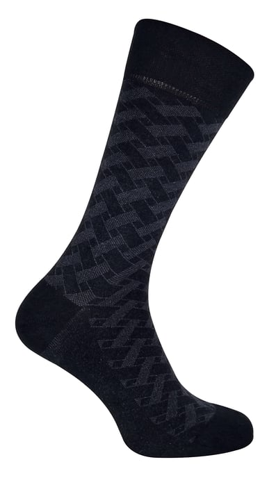 Sock Snob - Gedessineerde bamboe sokken voor heren - Stijl 14 - Image 1