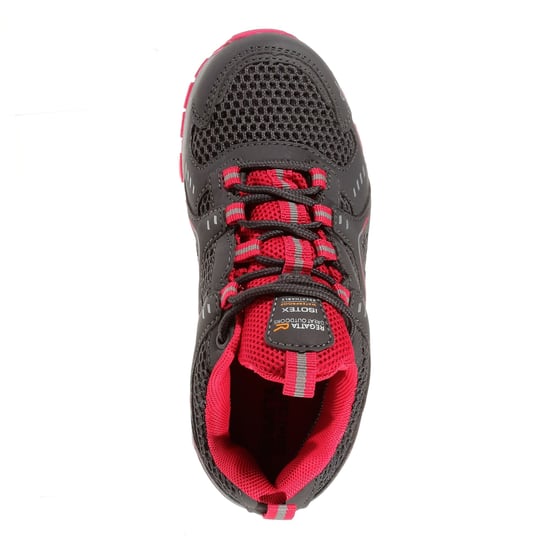 Regatta Childrens/Kids Vendeavour Walking Shoes (Granite/Pink Potion)