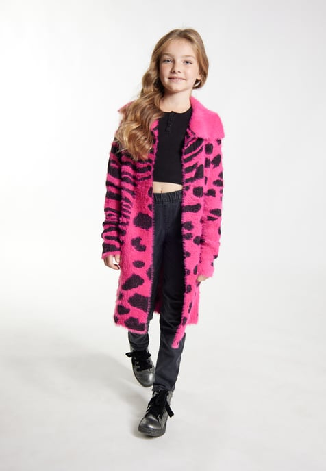 Mymo Gebreid vest Meisje roze - Image 4