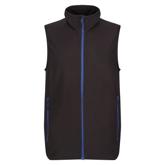 Regatta Mens Navigate Fleece Gilet (Black/New Royal)