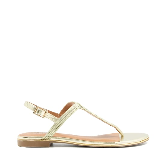 Dune Ladies LOGICS Thong-Strap Flat Sandals Logics