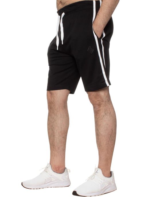 Enzo | Heren Lounge Shorts - Zwart - Image 1