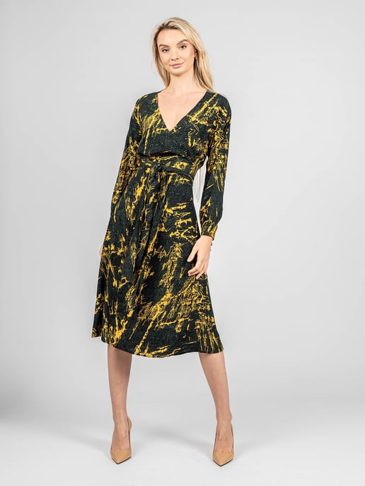 Pinko Dress Utilizzare Woman's Yellow