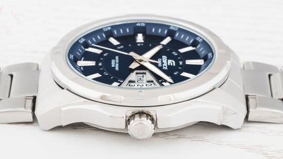 Casio Edifice herenhorloge Zilverkleurig EF-129D-2AVEF - Image 3
