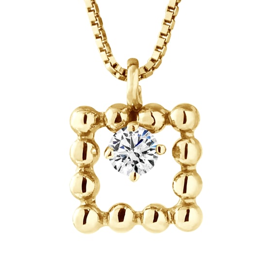 DIADEMA - Necklace with Diamonds - White Gold