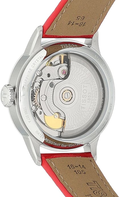 Tissot Chemin Des Tourelles Dames Rood Horloge T0992071611800 - Image 3