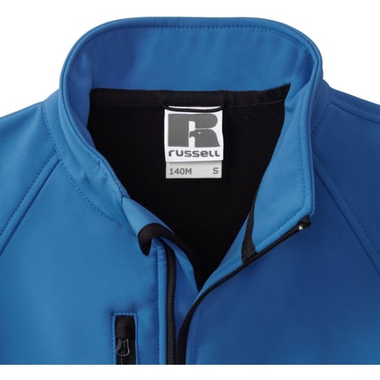 Russell Heren waterbestendig & winddicht Softshell-jasje (Azuurblauw) - Image 4
