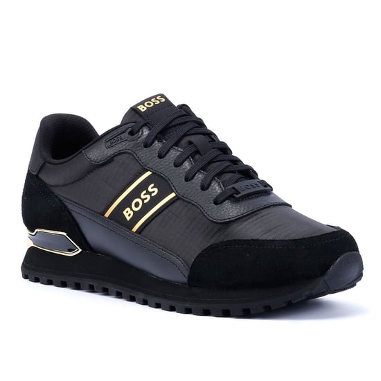 Boss Parkour Runn Heren Zwart/Goud Trainers - Image 2