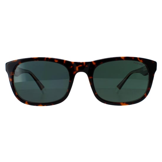 Polaroid Rectangle Mens Havana Green Polarized PLD 2104/S/X