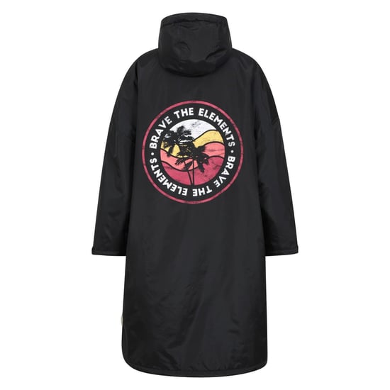 Mountain Warehouse Waterdichte badjas voor dames/dames (Zwart) - Image 2