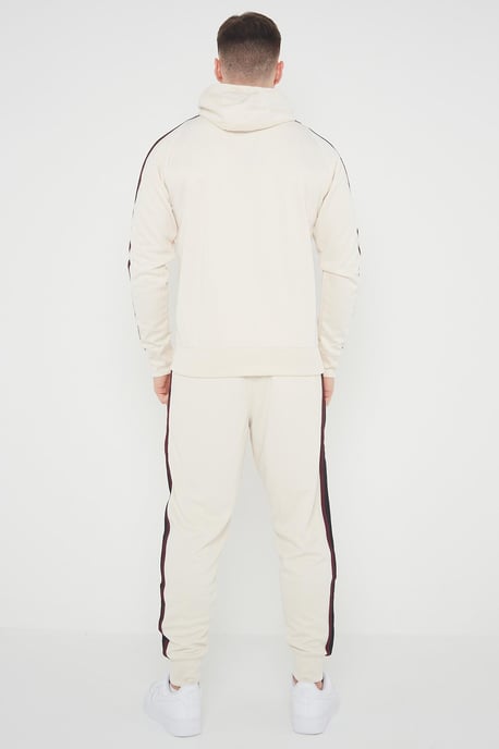 Nike Tribute poly trainingspak voor heren in crème - Image 2