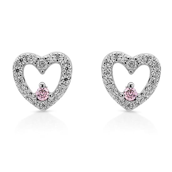 Orphelia 'Marise' Dames 925 Sterling Zilveren Set: Ketting + Oorbellen - Zilver SET-7488 - Image 2