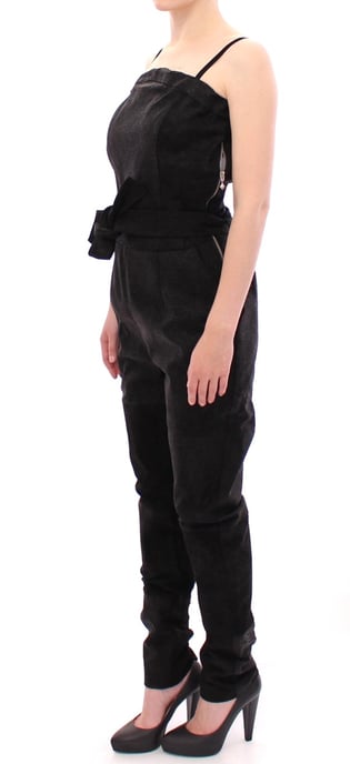 La Maison du Couturier Exclusieve Leren Jumpsuit - Image 2
