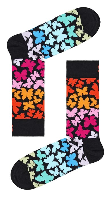 Happy Socks - Bijzondere Vlinder Ontwerp Sokken | Geweldig Cadeau - Vlinder - Image 2