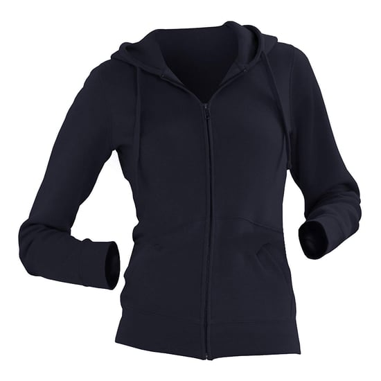 Russell Ladies Premium Authentic Zipped Hoodie (3-Layer Fabric) (French Navy)