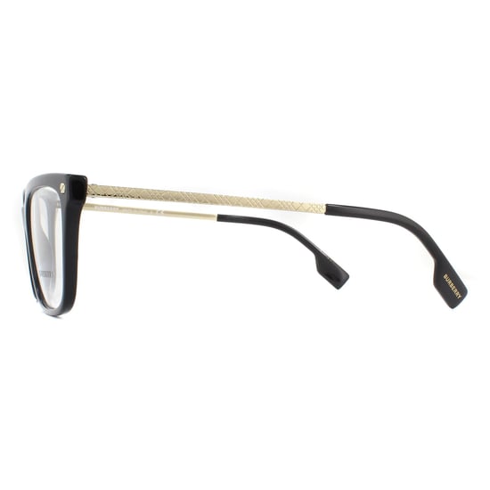 Burberry Square dames zwart op vintage cheque glazen frames - Image 3