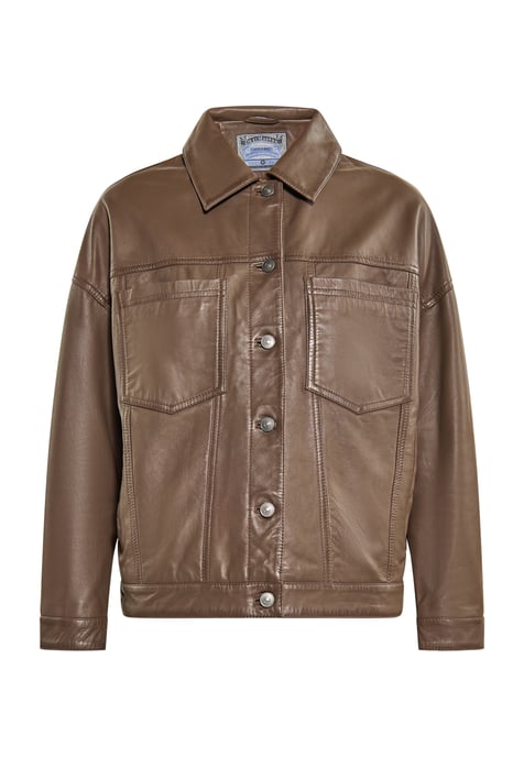 Dreimaster Jas Dames taupe - Image 1