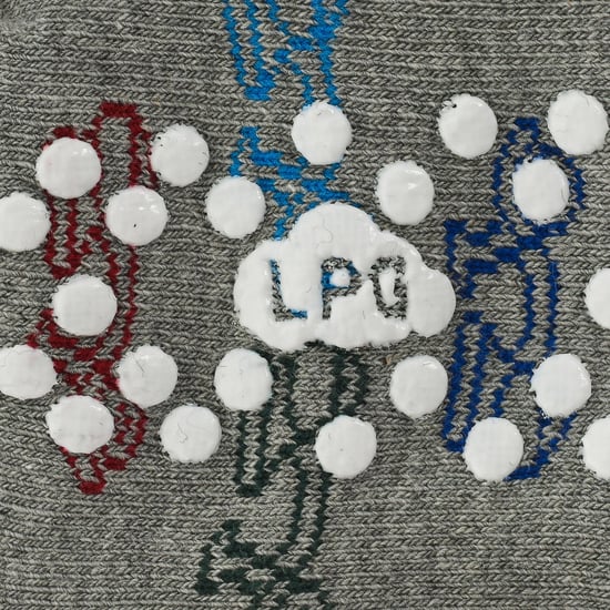 Pack-6 of children's non-slip socks LPG2004