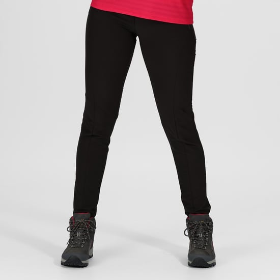 Regatta Womens/Ladies Pentre Stretch Trousers (Black)