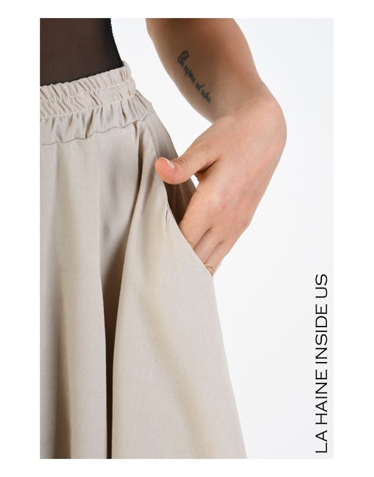 La Haine Inside Us shorts Vrouw beige - Image 6