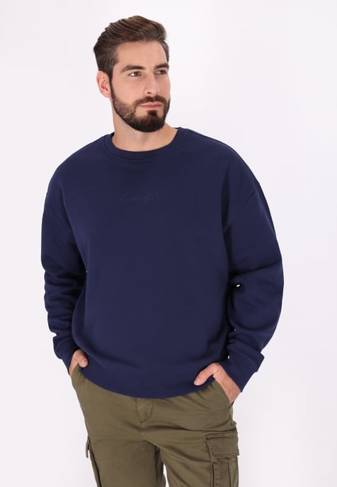Dreimaster Sweatshirt Heren marine - Image 3