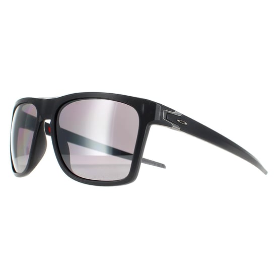 Oakley Square Mens Matte Black Ink/Prizm Black Polarized Leffingwell Sunglasses