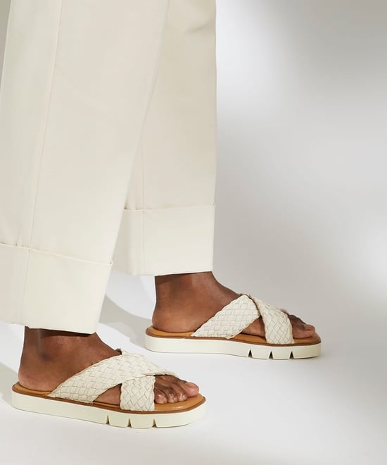 Dune Ladies LEXEY Woven Sliders Lexey - Image 3