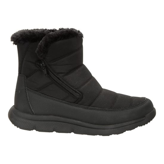 Mountain Warehouse Dames/Dames Boston fleece gevoerde sneeuwlaarzen (Zwart) - Image 1