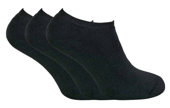Set van 3 laag uitgesneden thermo sneakersokken voor heren - Zwart - Image 1