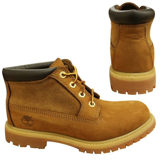 Timberland Nellie Lace Up Rust Leren Enkel Chukka Laarzen A1GYM X2A - Image 1