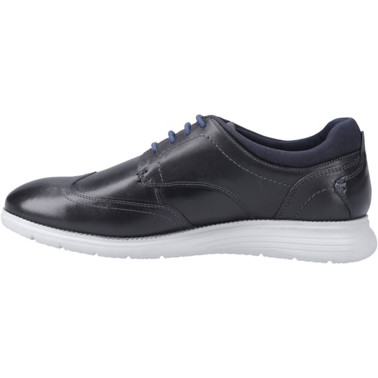 Pod Vantage Leer Heren Navy Veterschoenen - Image 4