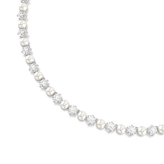 Swarovski 'Matrix Pearl' Dames Sieraden Ketting van Basis Metaal - Zilver 5689623 - Image 4