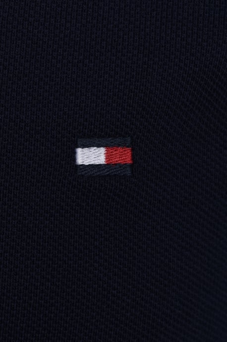 Tommy Hilfiger Regular Fit Polo Shirt Carbon Marine - Image 3