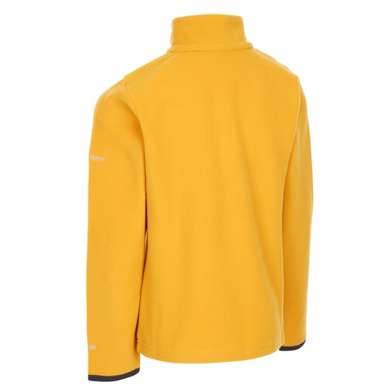 Trespass Childrens Girls Sybil Half Zip Microfleece Top (Honeybee)