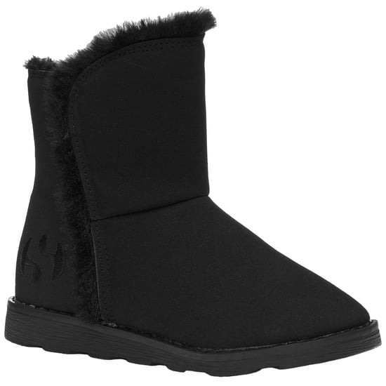 Superga Kinderen/Kinderen 4033 Suède Enkellaarsjes (Zwart) - Image 1