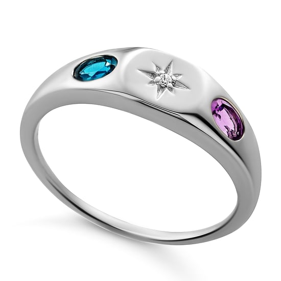 Orphelia 'Regula' Dames 925 Sterling Zilveren Ring - Zilver ZR-7578 - Image 1
