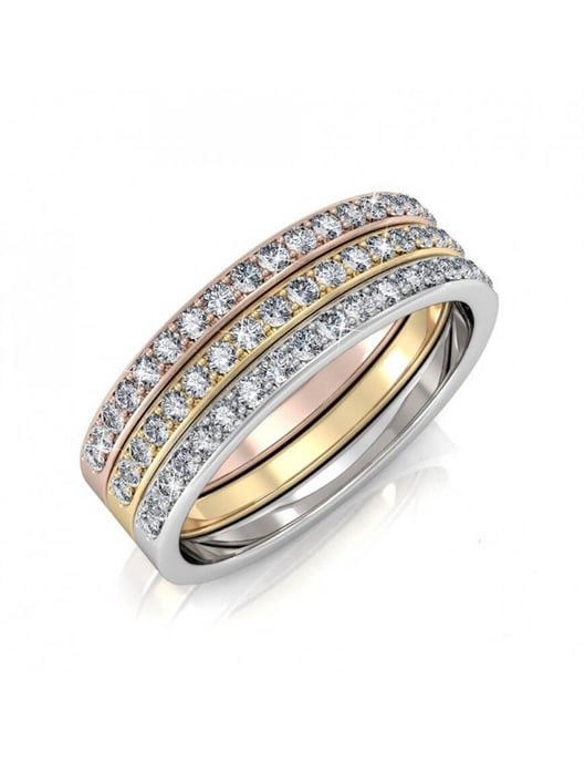 Trinitycolore Ring - Oostenrijks Kristal - Image 1