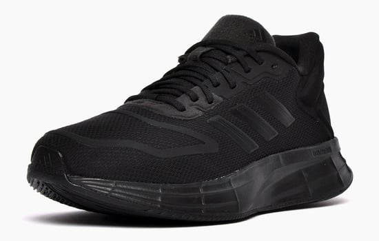 Men's adidas Duramo 10 Running Shoes in Black - Image 2