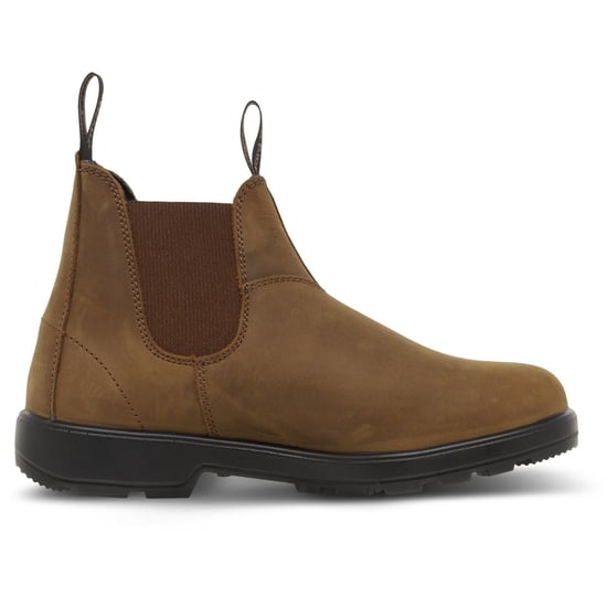 Harde Yakka Brunswick Leder Heren Zadelbruin Nubuck Laarzen - Image 6