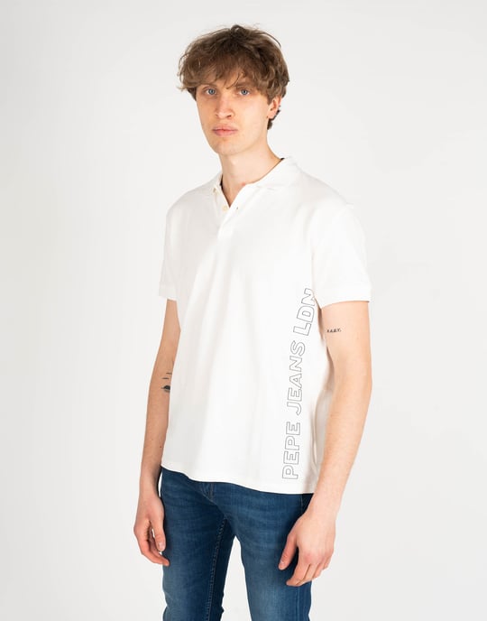 Pepe Jeans Poloshirt Benson Mannen Wit - Image 2