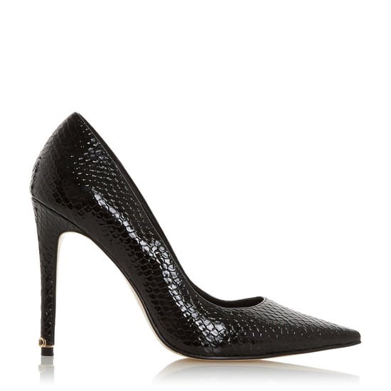 Dune Ladies AMARETTO Pointed Toe Stiletto Heel Court Shoes