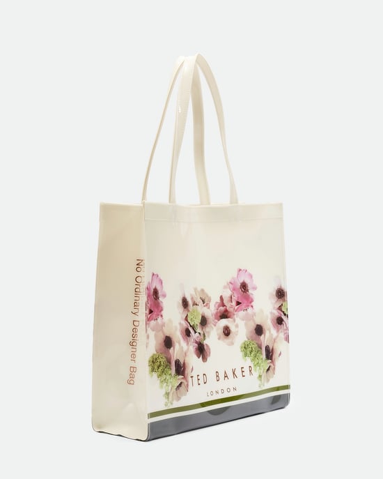 Ted Baker Ancon Neopolitan Lrg Icon Bag in Ivory