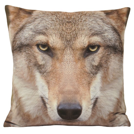 Animal Wolf 45X45 Poly Cushion