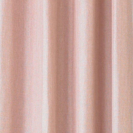 Atlantic Twill Woven Eyelet Curtains in Blush