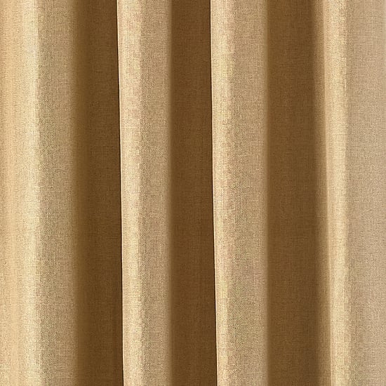 Atlantische Twill Geweven Grommet Gordijnen in Geelachtig - Image 3