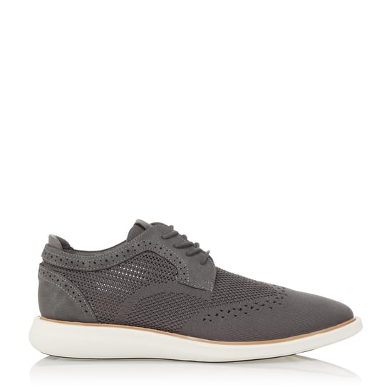 Dune Mens BARBED Wedge Sole Lace Up Brogue Shoes