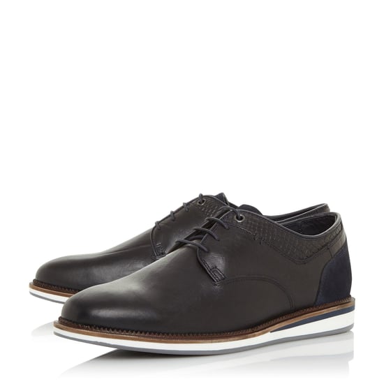 Dune Mens BOLSDER White Sole Lace Up Shoes